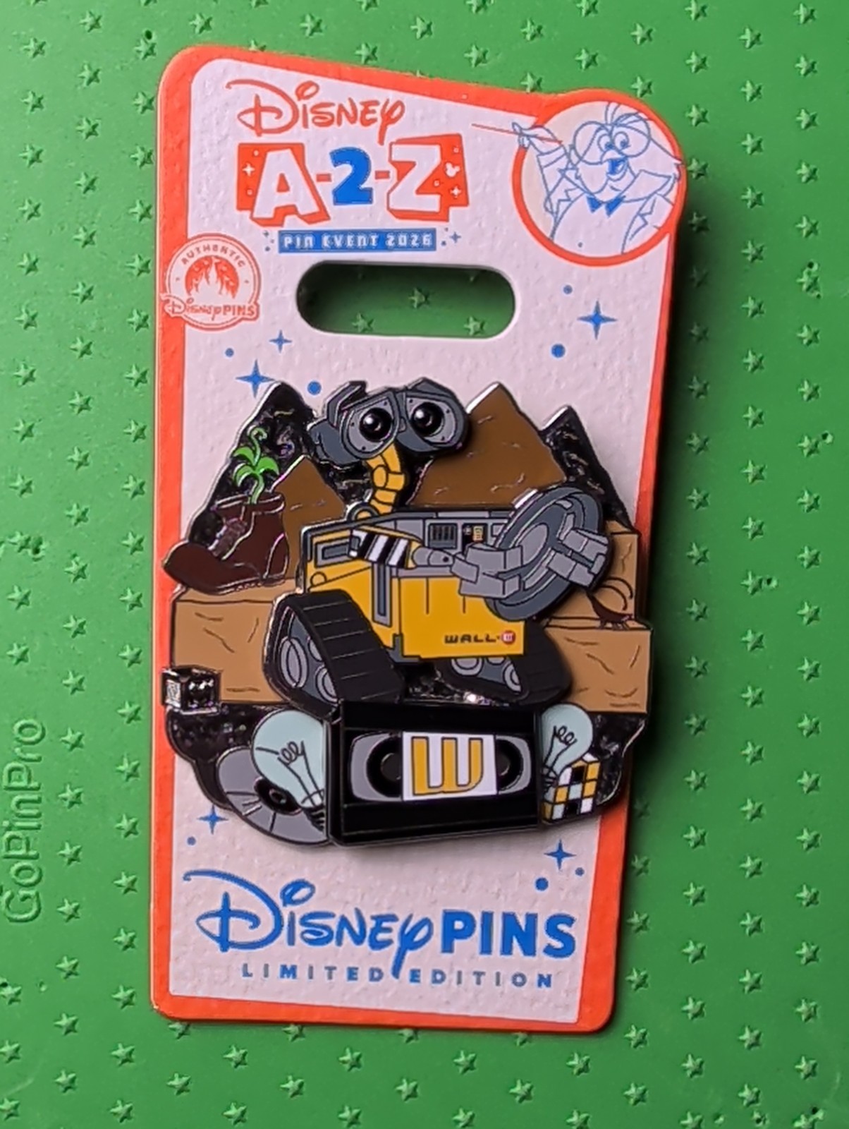 2026 Disney Parks A-2-Z- Pin Event Alphabet Series W Wall-E LE 650 Pin 2026 Disney Parks A-2-Z- Pin Event Alphabet Series W Wall-E LE 650 Pin