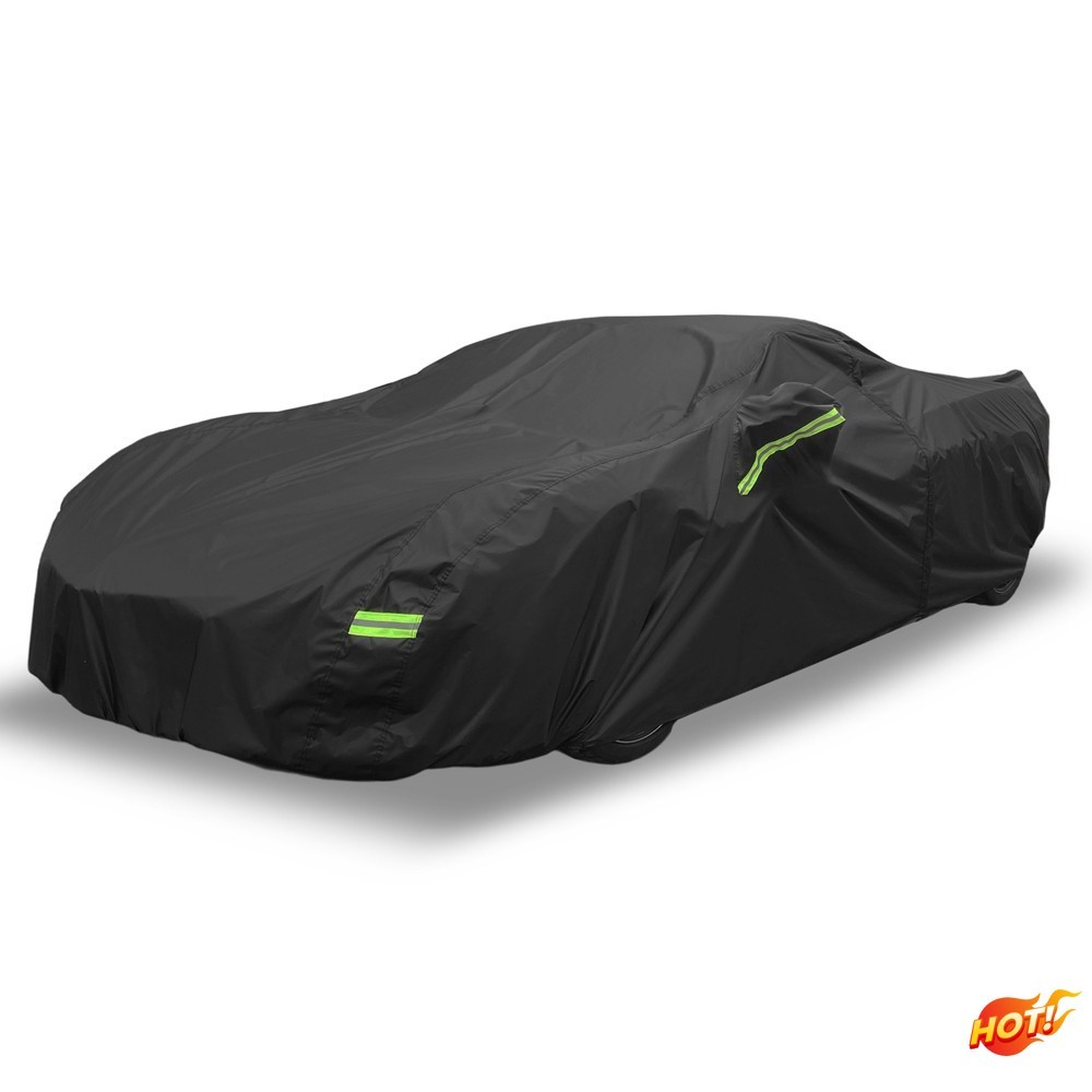 Waterproof with Zipper Car Cover for Chevrolet Corvette C8 2020–2022 Black