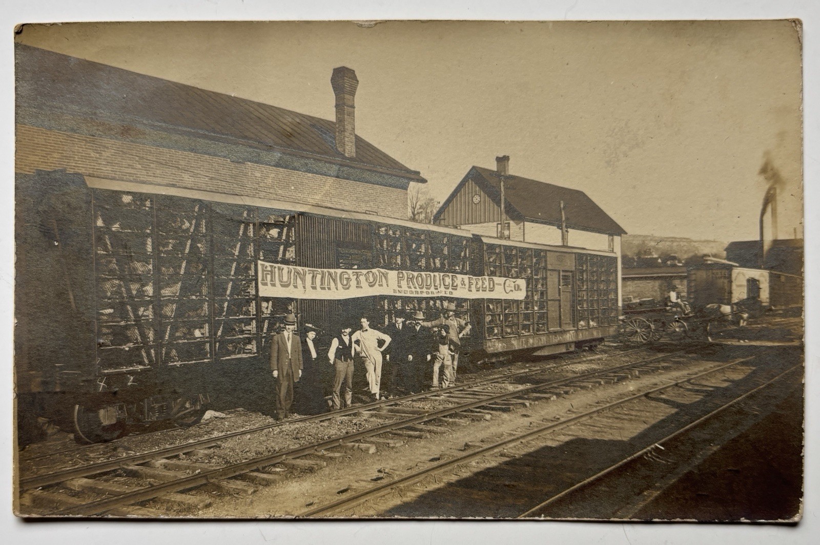 RPPC Huntington (WV) Produce & Feed 1909 RPPC Huntington (WV) Produce & Feed 1909
