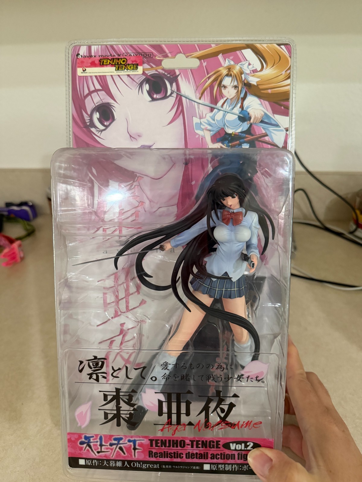 Aya Natsume - Tenjho Tenge -realistic detail action figure Vol. 2 - Kaiyodo Bome