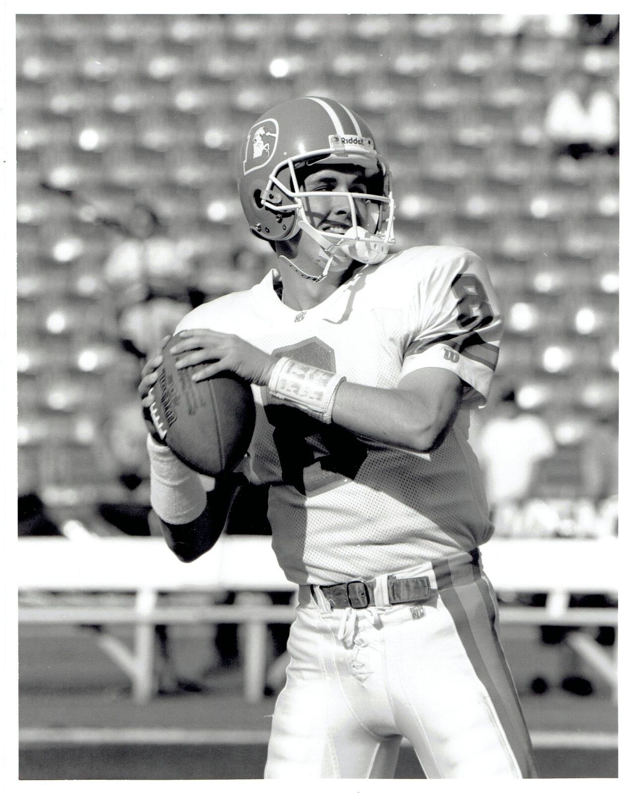 1992 Original Photo Denver Broncos Football QB Tommy Maddox in uniform