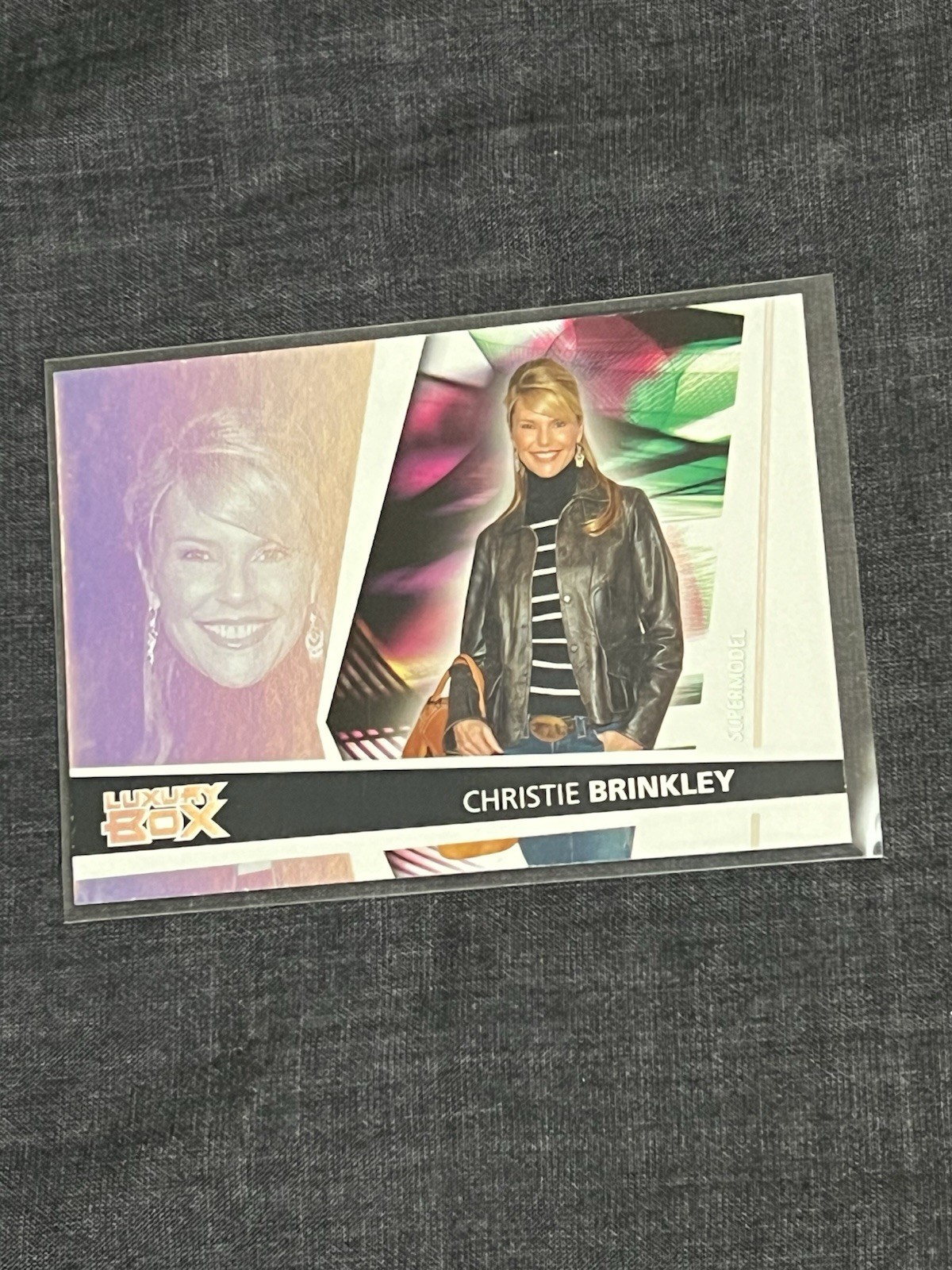 2005-06 Topps Luxury Box Holo /999 - Christie Brinkley Supermodel #146 2005-06 Topps Luxury Box Holo /999 - Christie Brinkley Supermodel #146