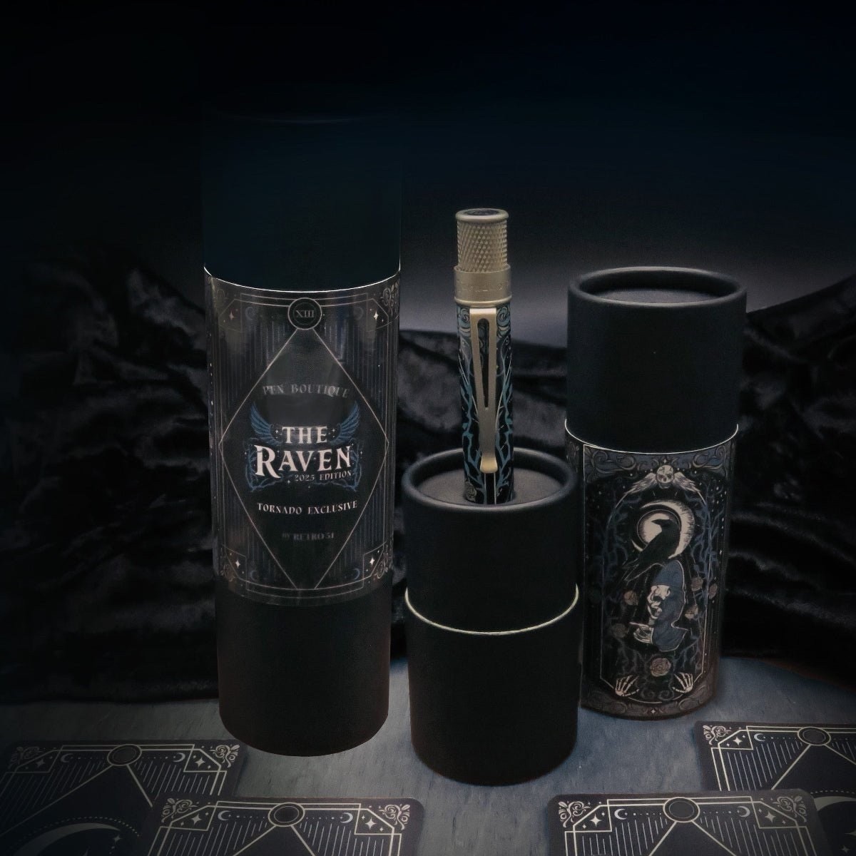 Retro 51 The Raven IV Pen Boutique 2025 Edgar Allan Poe Rollerball Retro 51 The Raven IV Pen Boutique 2025 Edgar Allan Poe Rollerball
