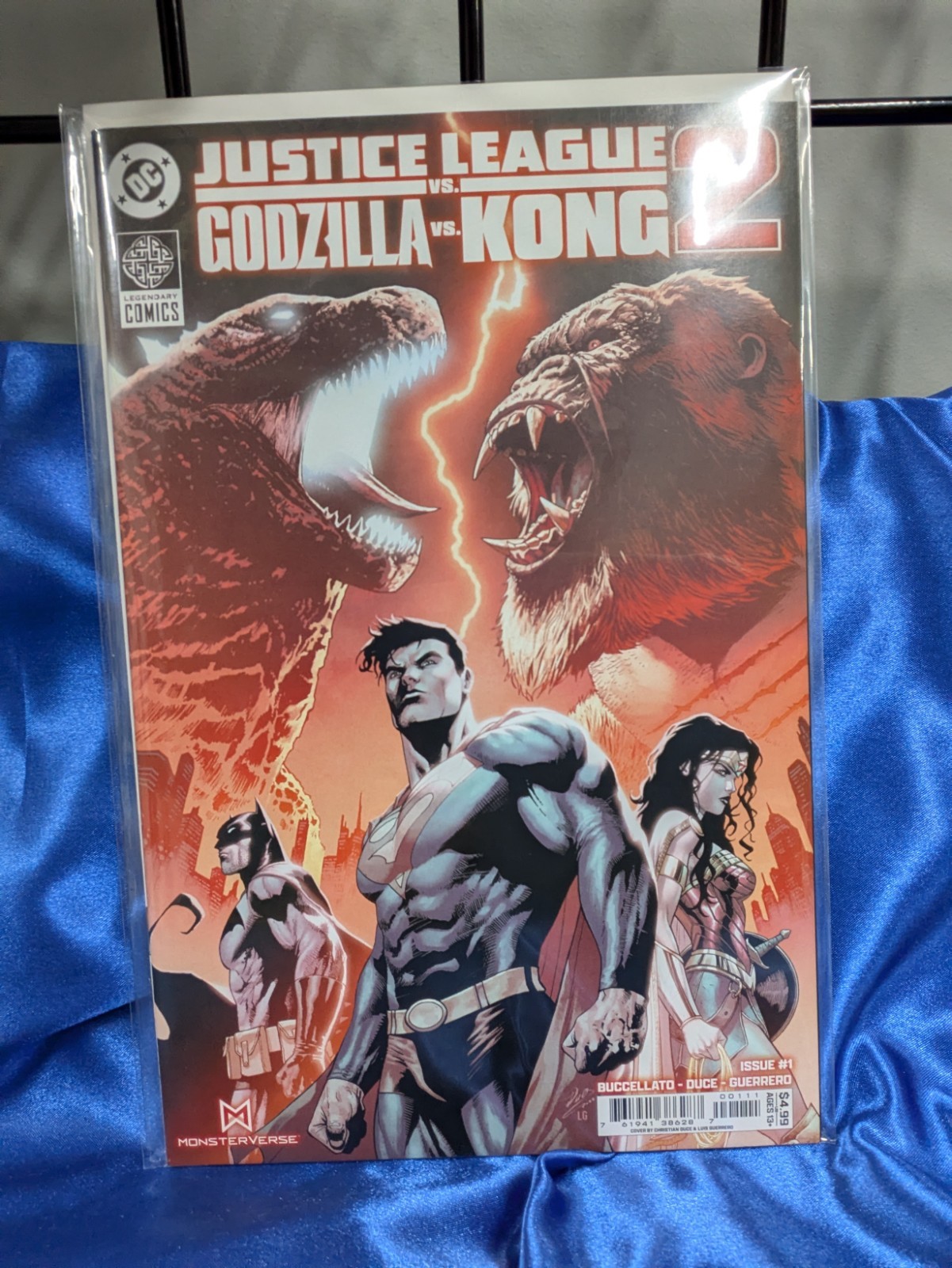 Justice League Vs Godzilla Vs Kong 2 #1 DC Comics Justice League Vs Godzilla Vs Kong 2 #1 DC Comics