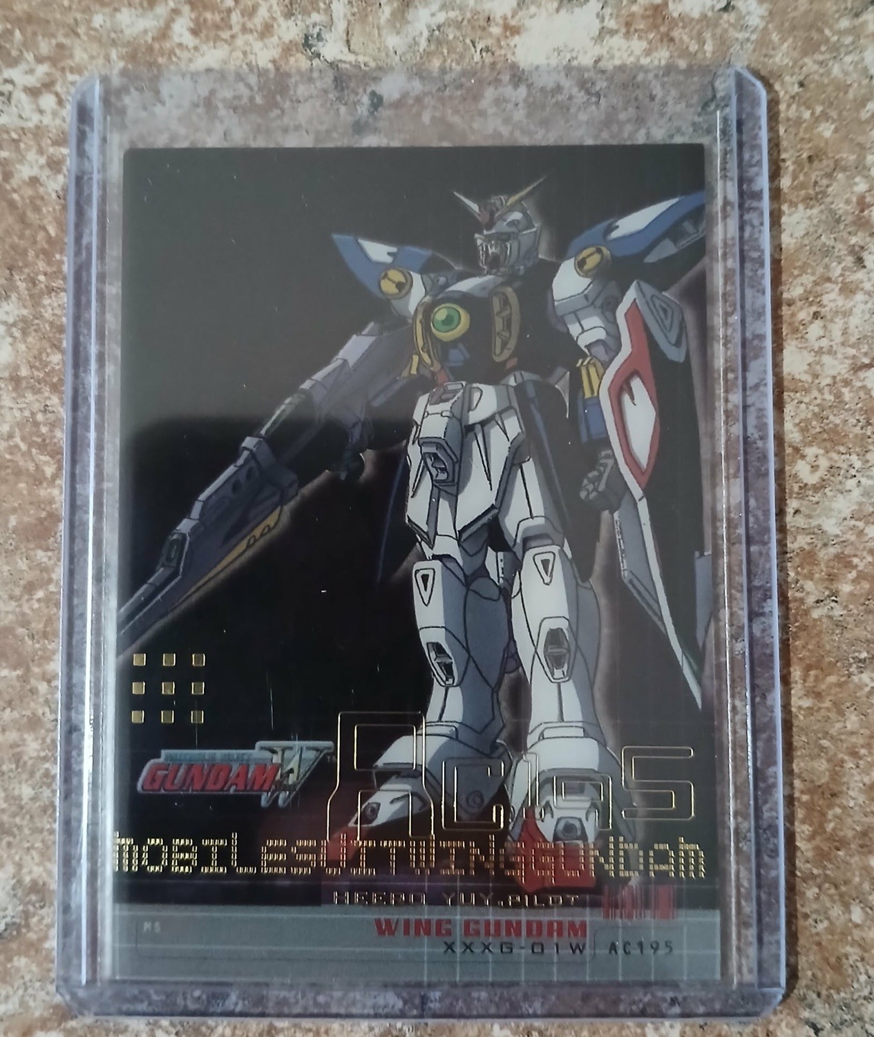 2000 Upper Deck Mobile Suit Gundam Wing Series 1 Clear Wing Gundam GC-1 RARE 2000 Upper Deck Mobile Suit Gundam Wing Series 1 Clear Wing Gundam GC-1 RARE