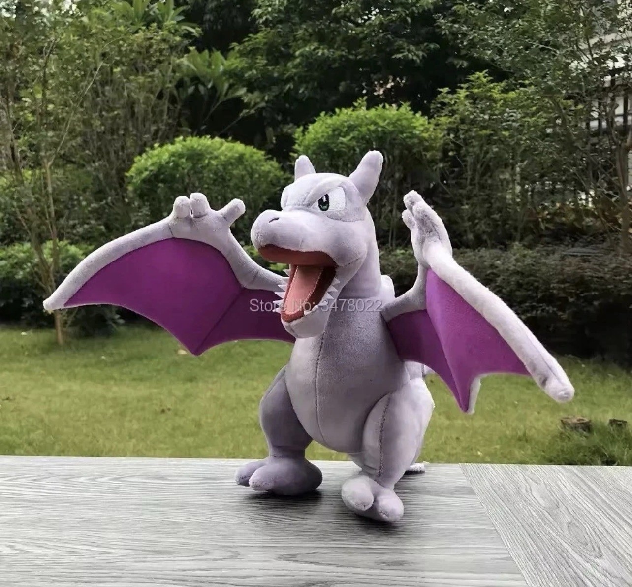 Aerodactyl Plush 11 Inch Soft Stuffed 2026Pokemon Dinosaur Collectible Toy Gift Aerodactyl Plush 11 Inch Soft Stuffed 2026Pokemon Dinosaur Collectible Toy Gift