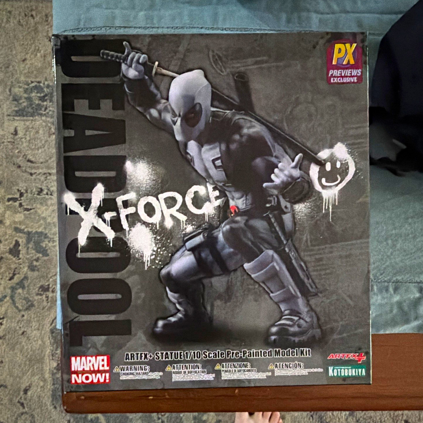 Kotobukiya ARTFX+ Deadpool X-Force Marvel NOW 1:10 Pre-Painted Statue PX Kotobukiya ARTFX+ Deadpool X-Force Marvel NOW 1:10 Pre-Painted Statue PX