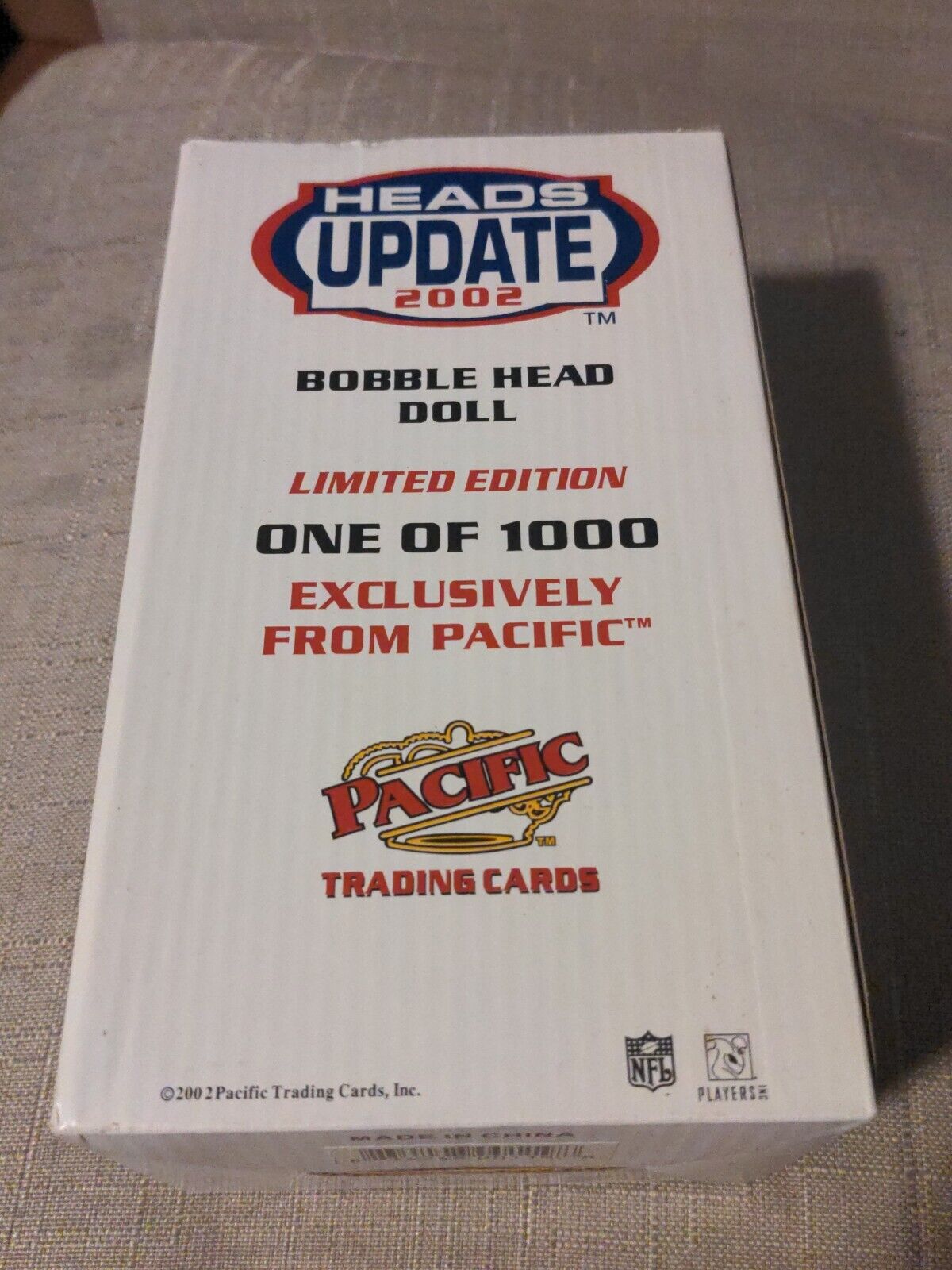 2002 Pacific Trading Cards NFL TJ Duckett Bobble Head Atlanta Falcons 