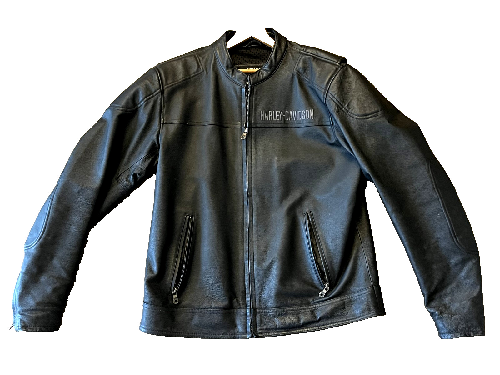 Harley-Davidson Men’s Leather Jacket 98036-12VM Black Bar & Shield Size M NWOT Harley-Davidson Men’s Leather Jacket 98036-12VM Black Bar & Shield Size M NWOT