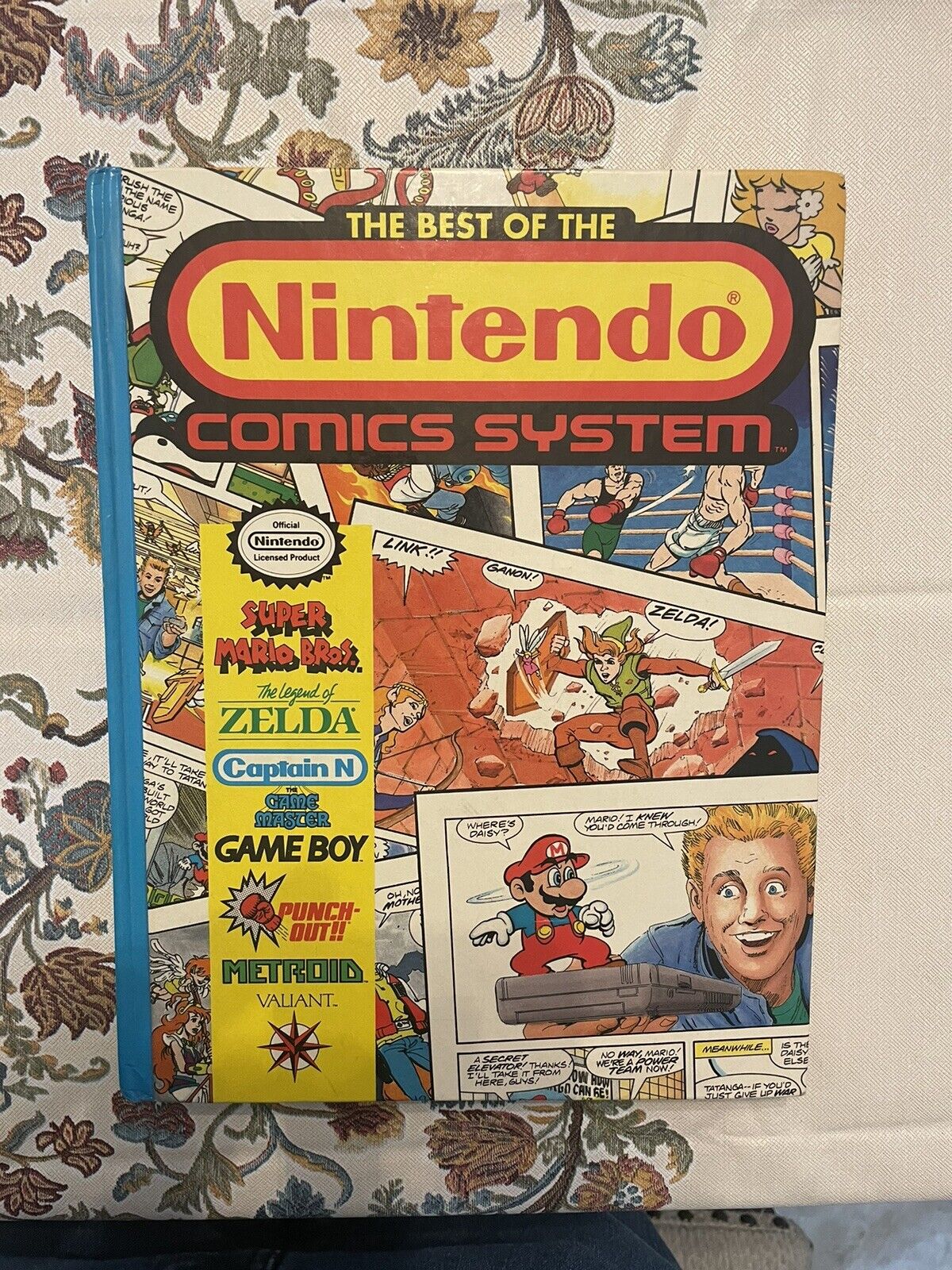 The Best Of The Nintendo Comics System Hardcover Book Valiant 1990
