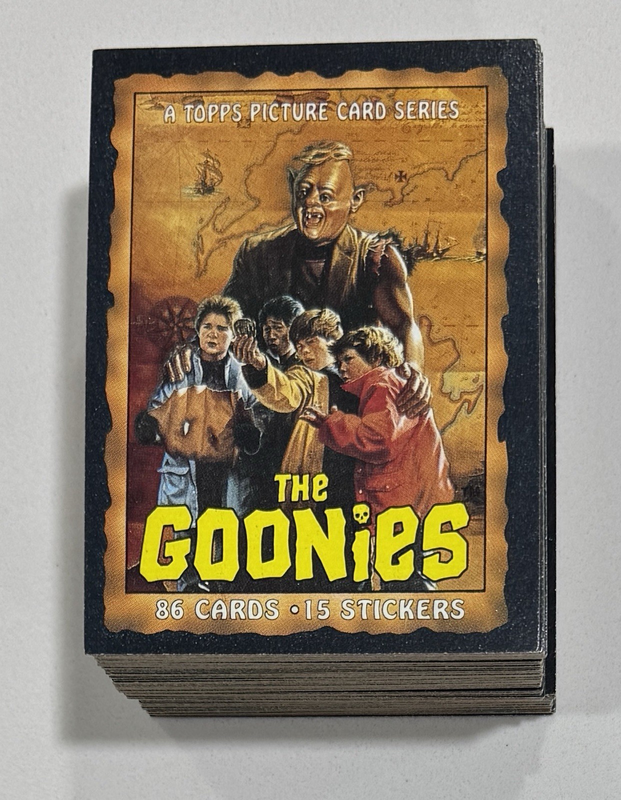 1985 Topps The Goonies Complete 86 Card Set-No Stickers 1985 Topps The Goonies Complete 86 Card Set-No Stickers