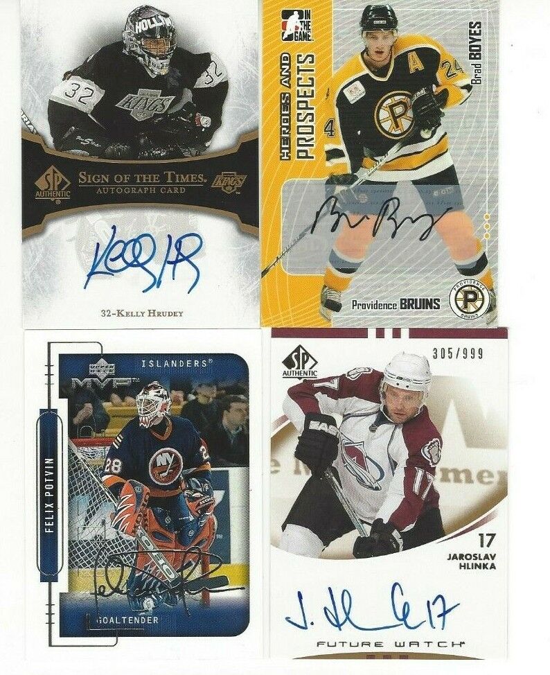 2005-06 ITG Heroes and Prospects Autographs #ABB Brad Boyes Providence Bruins