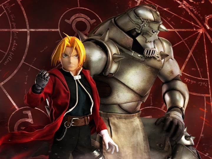 Fullmetal Alchemist: Brotherhood Edward & Alphonse Elric 1:6 Figures Two-Pack Fullmetal Alchemist: Brotherhood Edward & Alphonse Elric 1:6 Figures Two-Pack