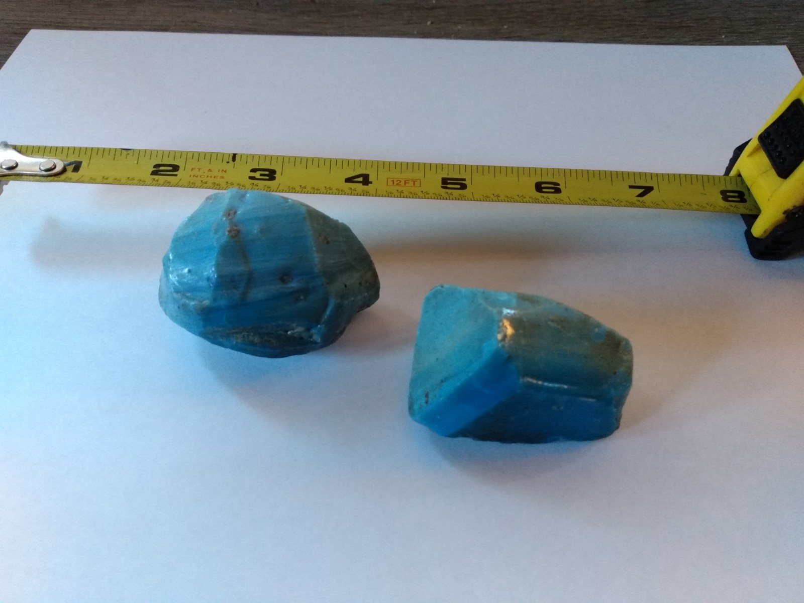 2 Leland Blue Rocks Stones Slag 