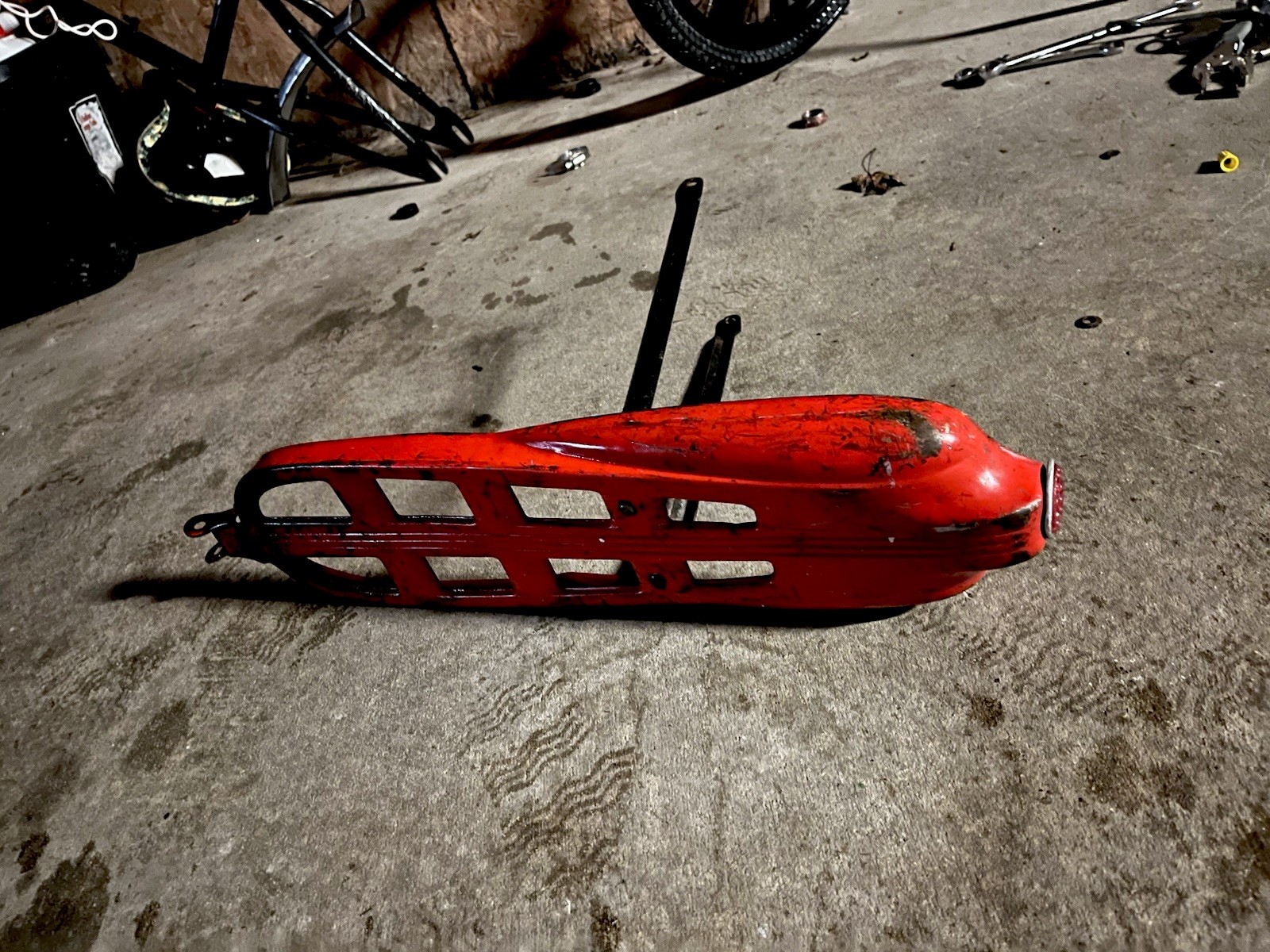 Vintage JC Higgins Rear Luggage Rack 26” Bike Original 