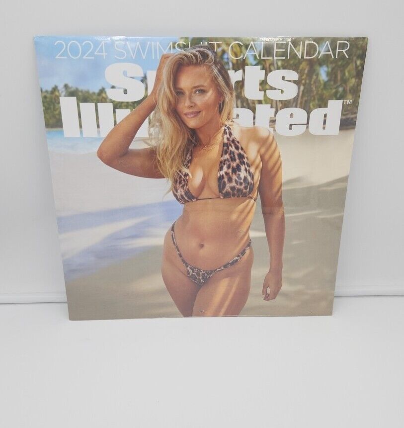Sports Illustrated 2024 12 Month Swimsuit Wall Calendar Camille Kostek SEALED