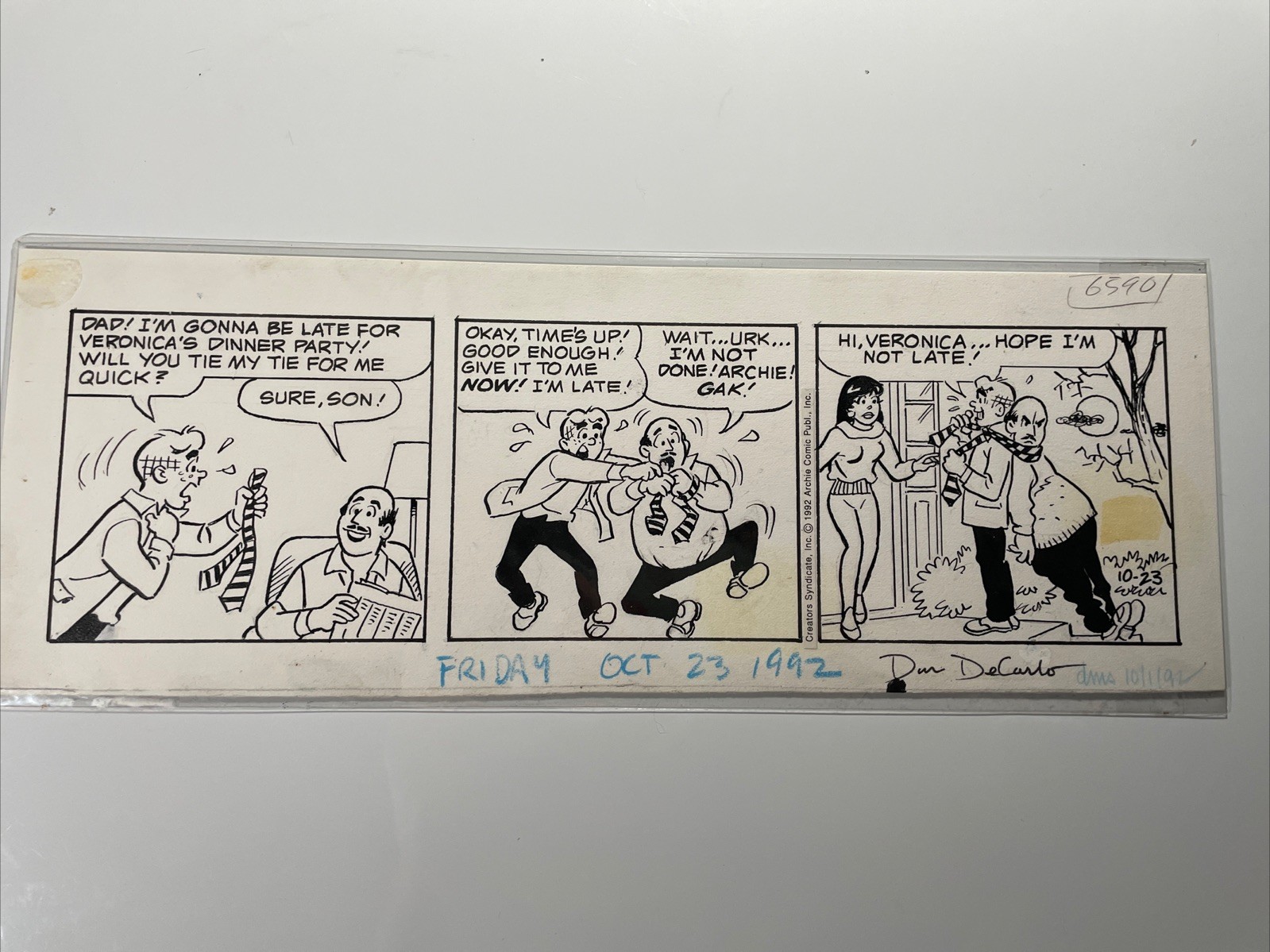 ARCHIE Comic Strip Art 1980S Illustration Art Funnies Funny Pages Newspaper X1 ARCHIE Comic Strip Art 1980S Illustration Art Funnies Funny Pages Newspaper X1