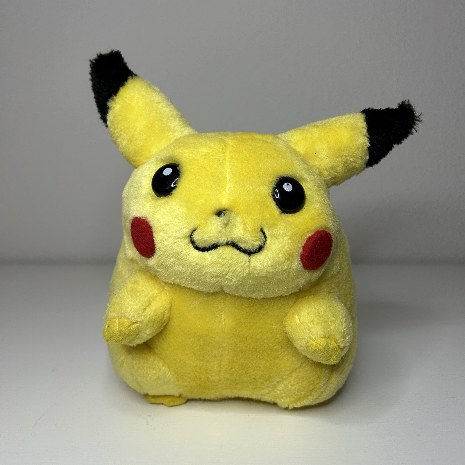 Vintage Pokemon Tomy Fat Pikachu Plush 8” Vintage Pokemon Tomy Fat Pikachu Plush 8”