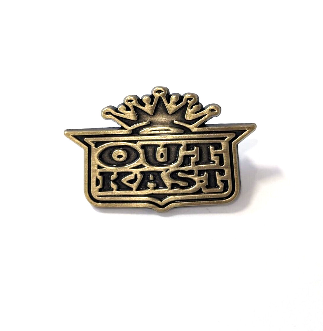 Outkast Gold Enamel Pin - Atlanta - 90s hip hop - big boi - andre 3000 stankonia Outkast Gold Enamel Pin - Atlanta - 90s hip hop - big boi - andre 3000 stankonia