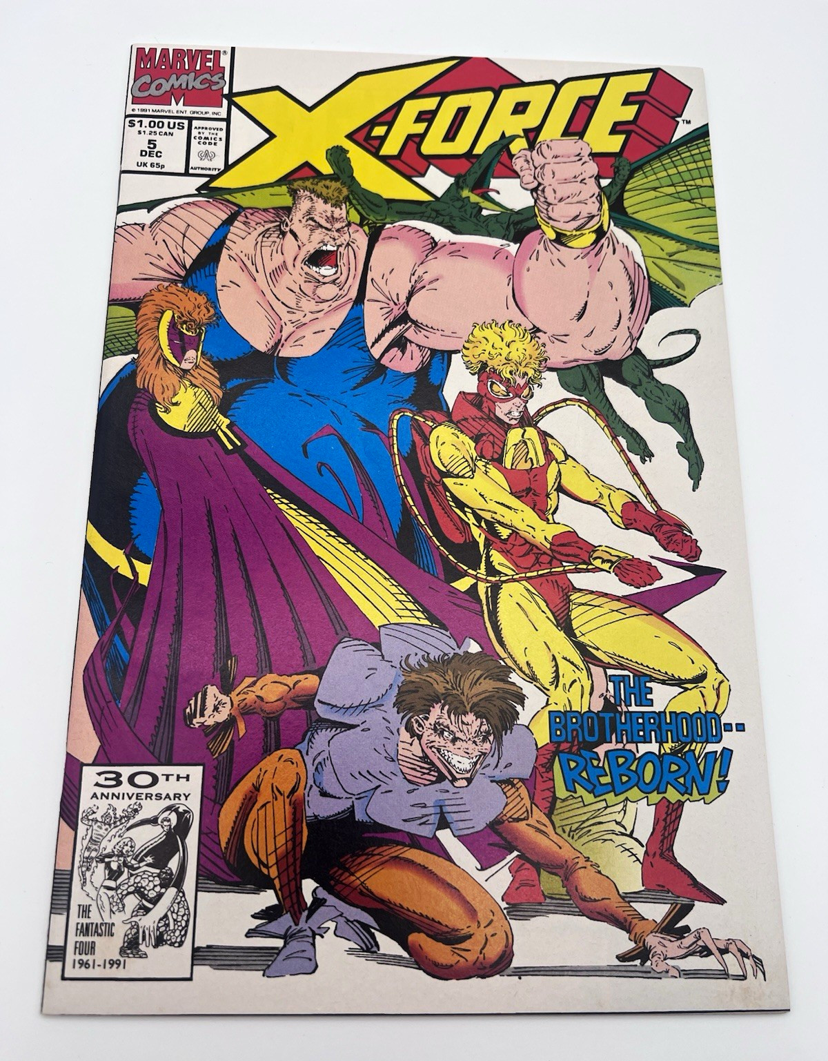 Marvel Comics X-Force #5 - 10 1991 VF/NM 1st Prints Raw Marvel Comics X-Force #5 - 10 1991 VF/NM 1st Prints Raw