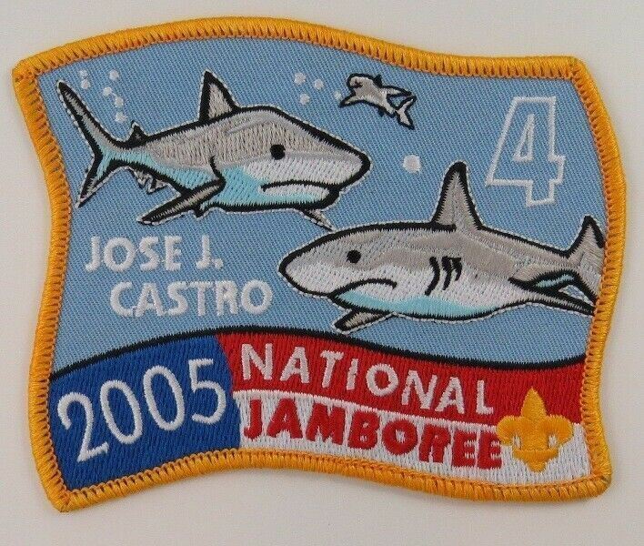 2005 National Jamboree Jose J. Castro  YELLOW Bdr. [P-507]