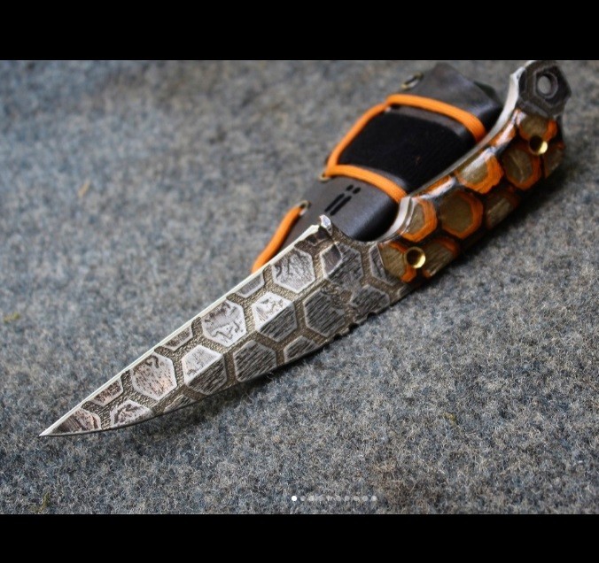 integrity implements RTS WharnC3V #001 CPM3V Static-Hex GiD handcrafted knife integrity implements RTS WharnC3V #001 CPM3V Static-Hex GiD handcrafted knife