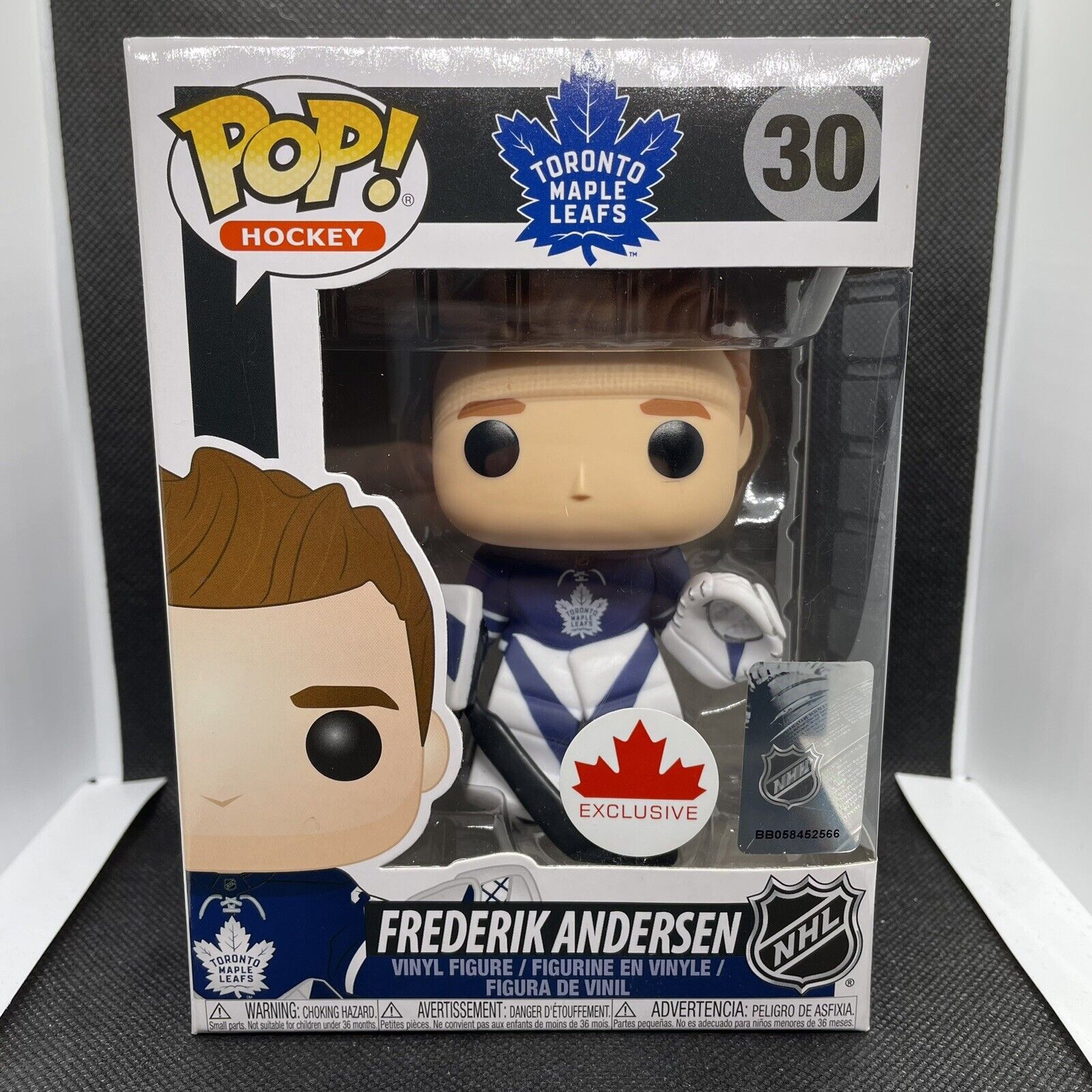 Frederik Andersen Funko Pop Figure - Toronto Maple Leafs - #30