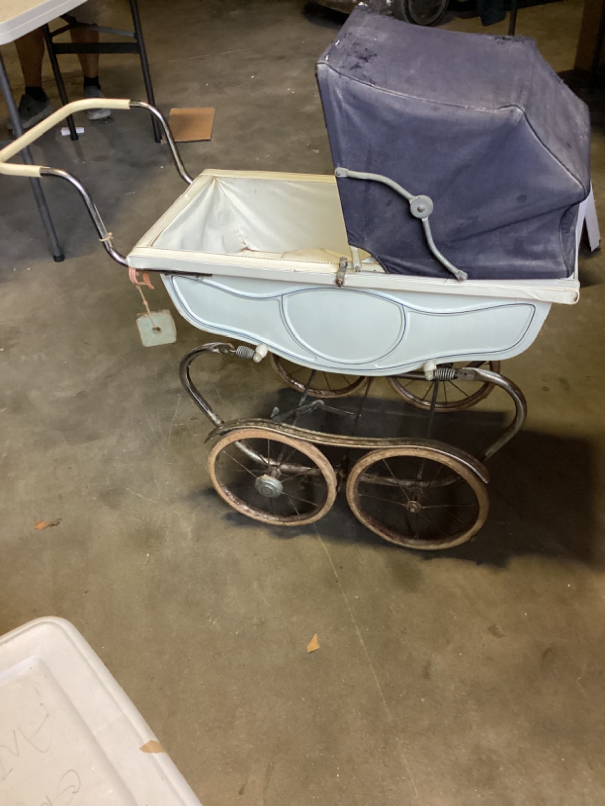 Vintage 1950-1960’s Baby Buggy/Carriage Needs Some TLC Still Nice Vintage 1950-1960’s Baby Buggy/Carriage Needs Some TLC Still Nice