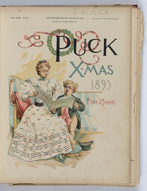 Photo:Puck x-mas 1893