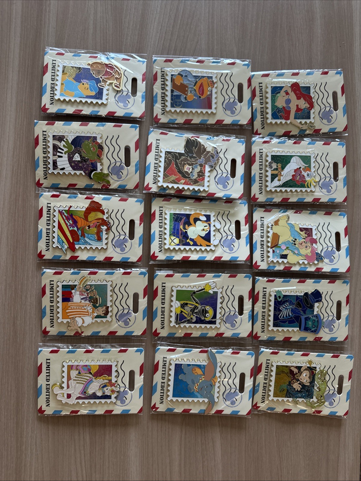 2026 D23 MOG Disney Park Stamps: Series 2 FULL SET IN HAND LE400 2026 D23 MOG Disney Park Stamps: Series 2 FULL SET IN HAND LE400