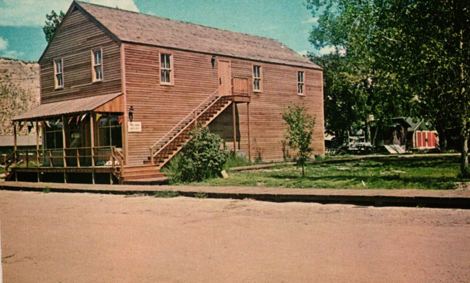 The Joe Ferris Grocery Store Medora North Dakota c1960 Vintage Postcard The Joe Ferris Grocery Store Medora North Dakota c1960 Vintage Postcard