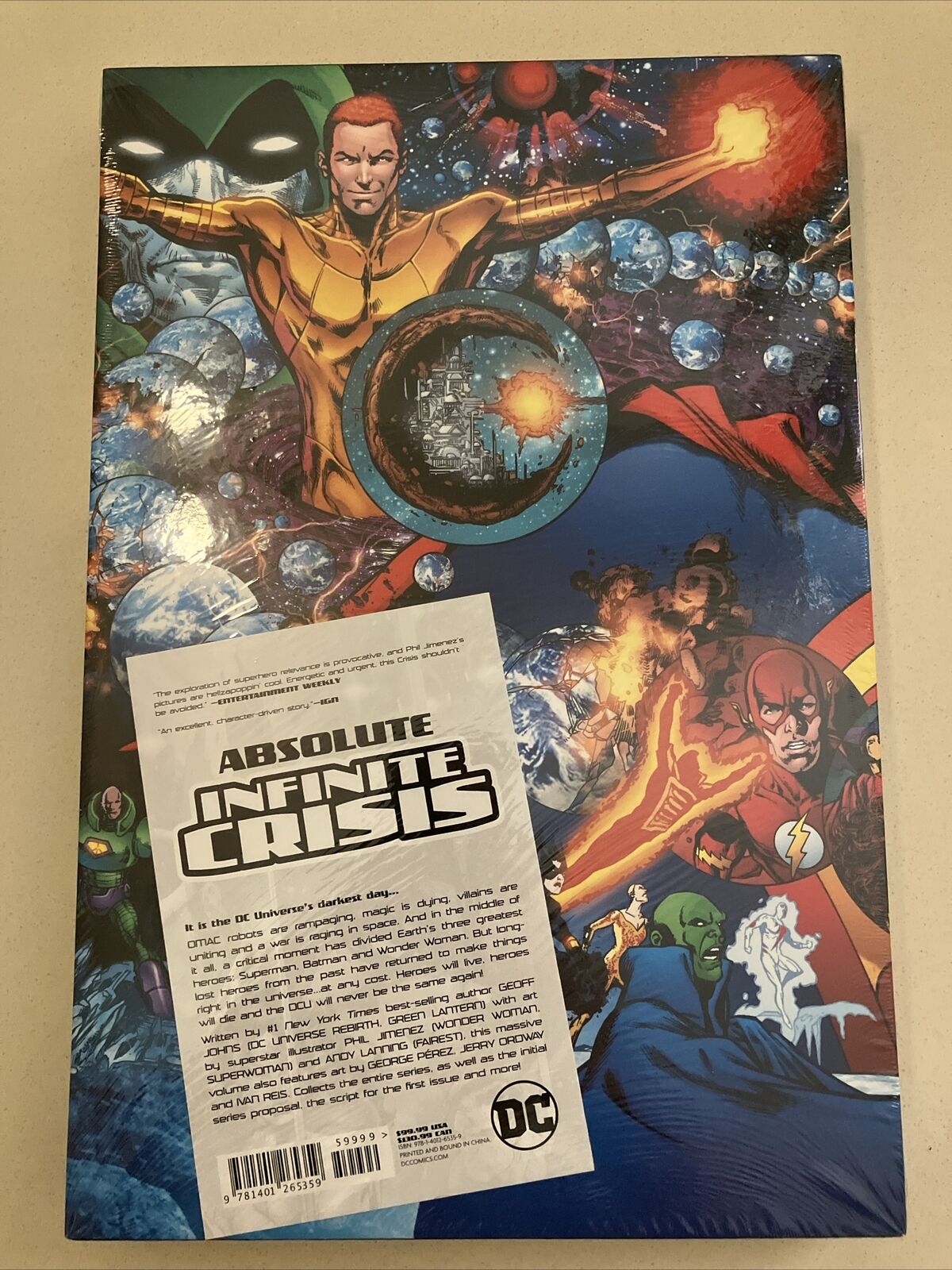 ABSOLUTE INFINITE CRISIS HARDCOVER - FACTORY SEALED