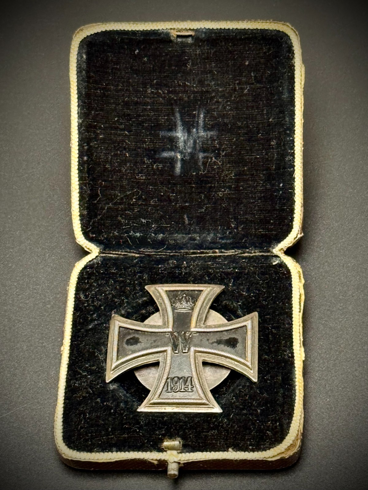 WW1 1914 IRON CROSS 1ST CLASS IN ORIG CASE J H WERNER BERLIN MARKED SCREW BACK WW1 1914 IRON CROSS 1ST CLASS IN ORIG CASE J H WERNER BERLIN MARKED SCREW BACK