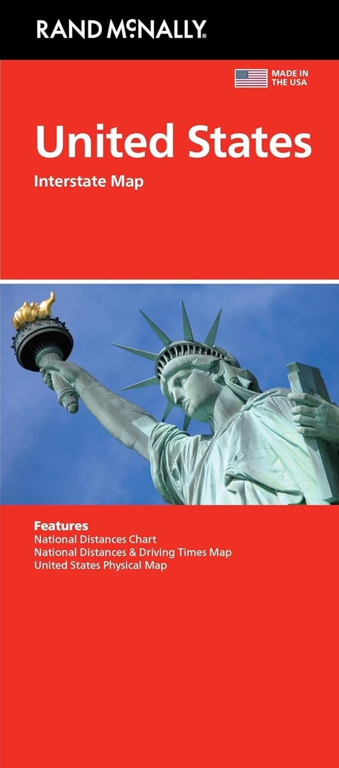 Rand McNally Easy to Read: United States Map Rand McNally Easy to Read: United States Map