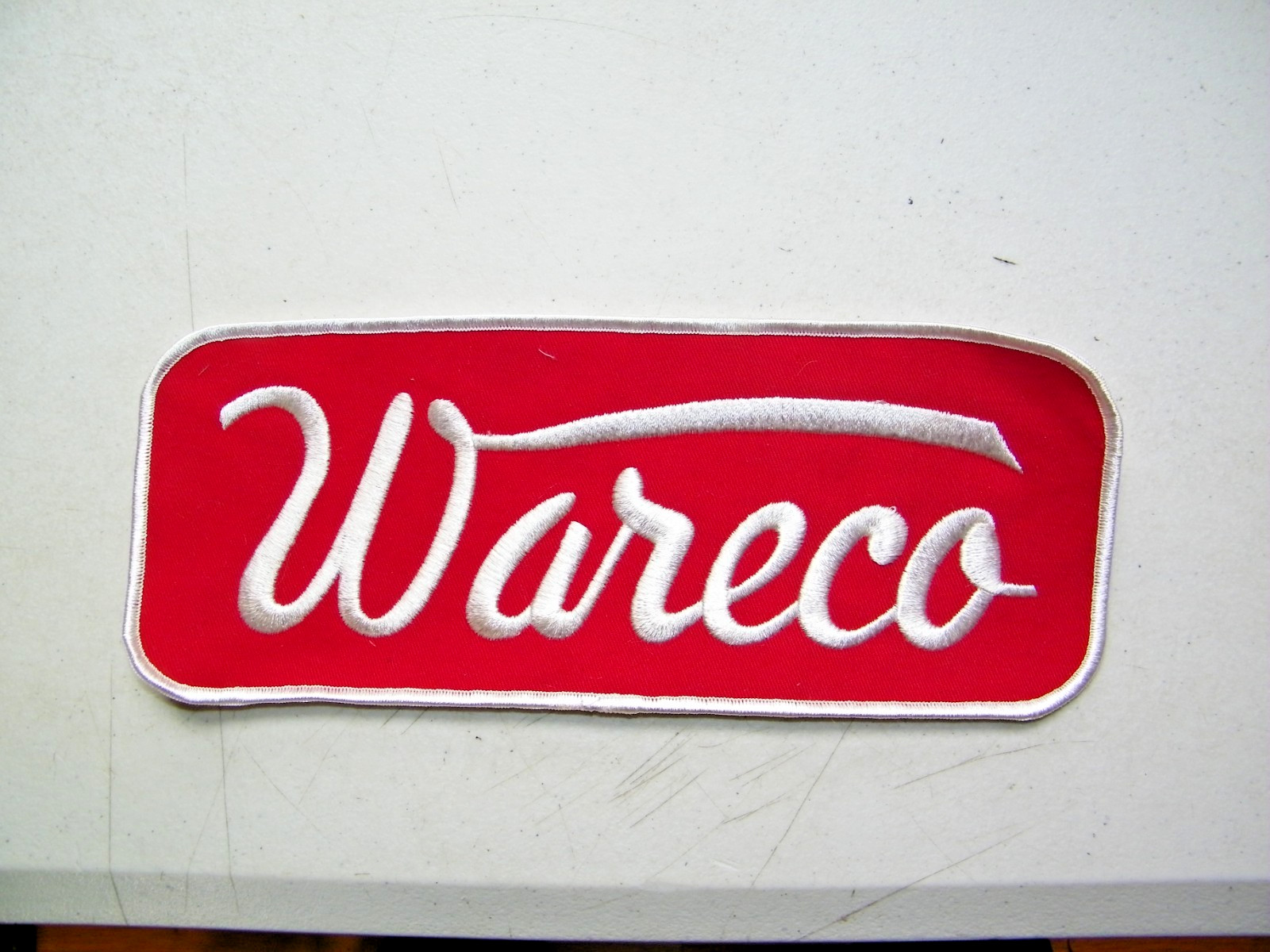 Vintage Wareco Gas Station Uniform Jacket Back 10