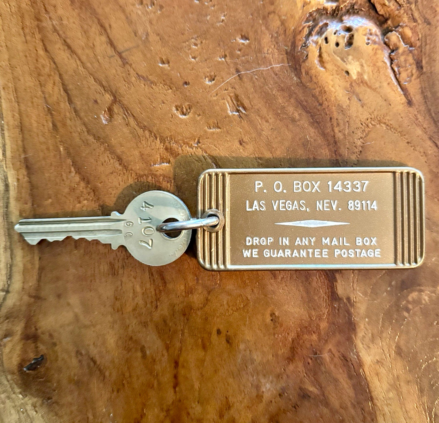 Vintage Mid Century Sahara Skyscraper Las Vegas NV Casino Hotel Room Key 4107