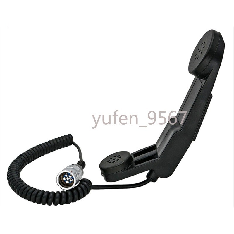 H-250 US Military Radio Handset Tactical 6-Pin handheld Speaker Mic For PRC-152A