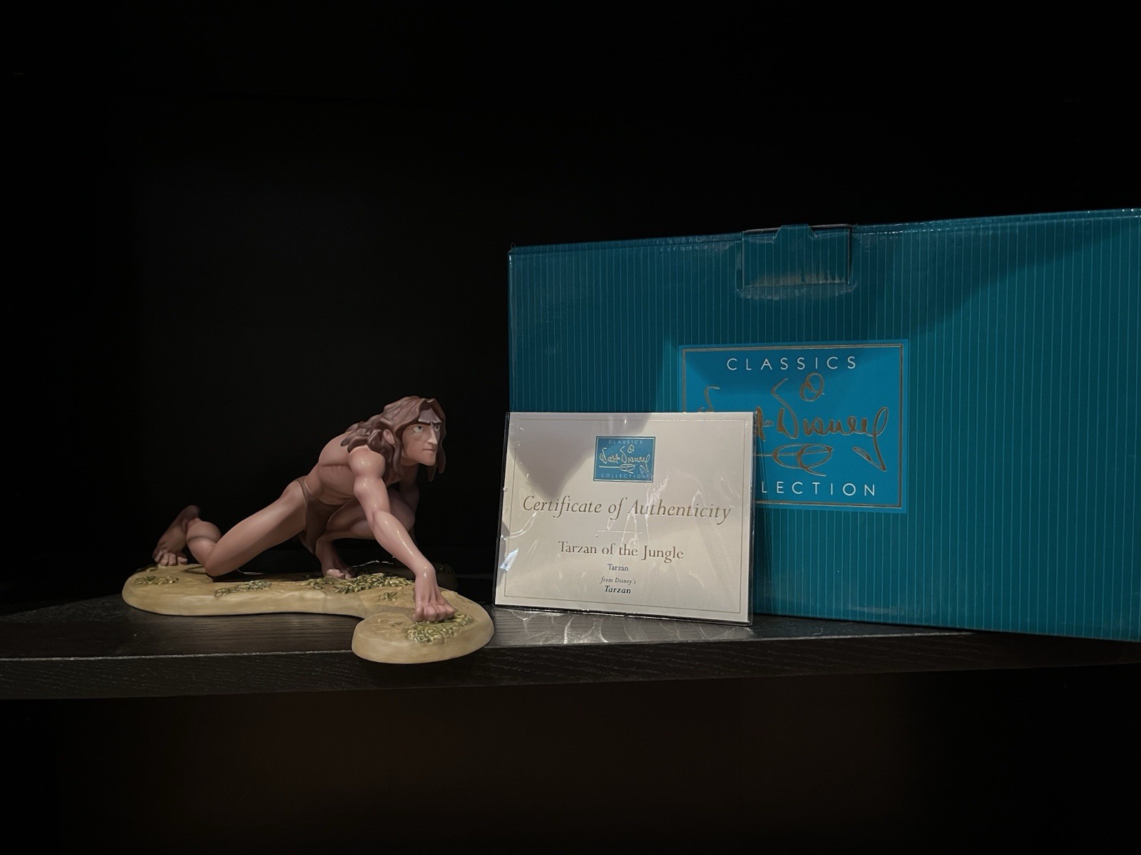 WDCC Tarzan Figurine “Tarzan Of The Jungle” • 1999 • NOS WDCC Tarzan Figurine “Tarzan Of The Jungle” • 1999 • NOS