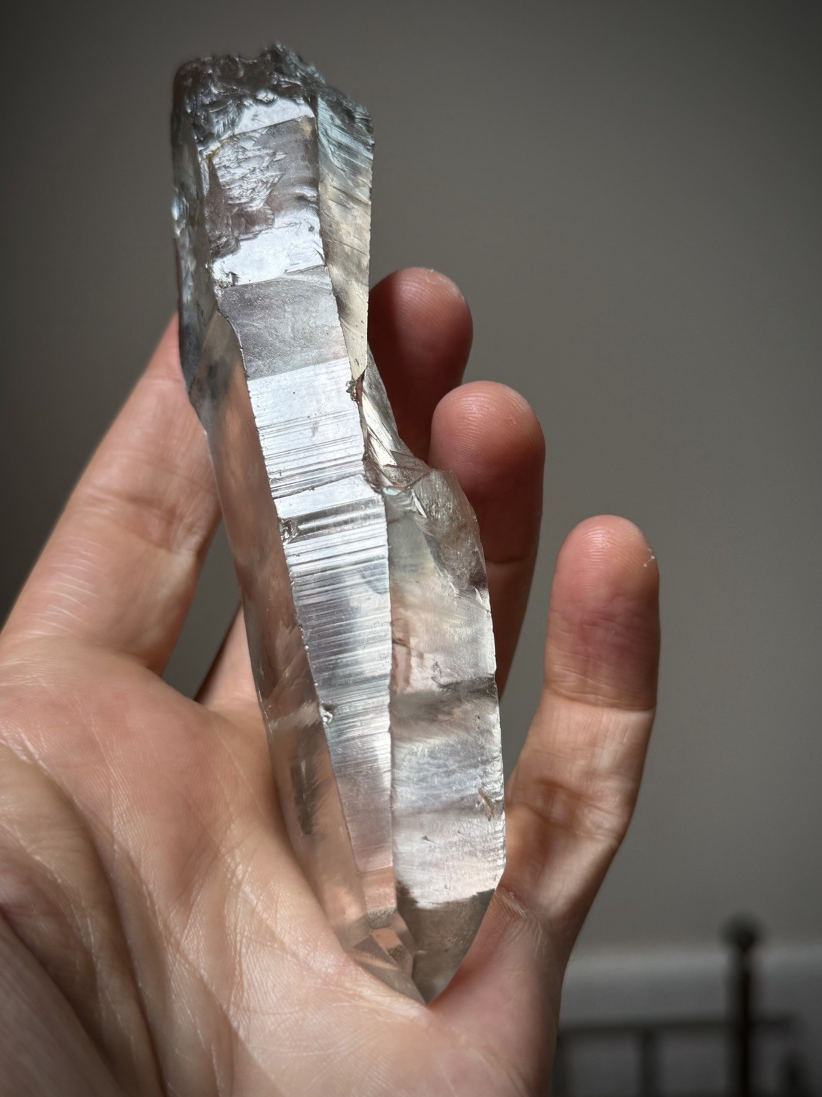 Lemurian Quartz Crystal Natural Laser Quartz Smoky Quartz Brazil Crystal Lemurian Quartz Crystal Natural Laser Quartz Smoky Quartz Brazil Crystal