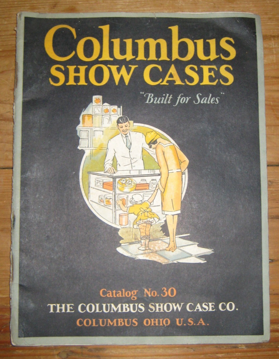 1927 Columbus Show Cases, Catalog No. 30, 2 Folding Illust. Flyers, 3 Pricelists 1927 Columbus Show Cases, Catalog No. 30, 2 Folding Illust. Flyers, 3 Pricelists