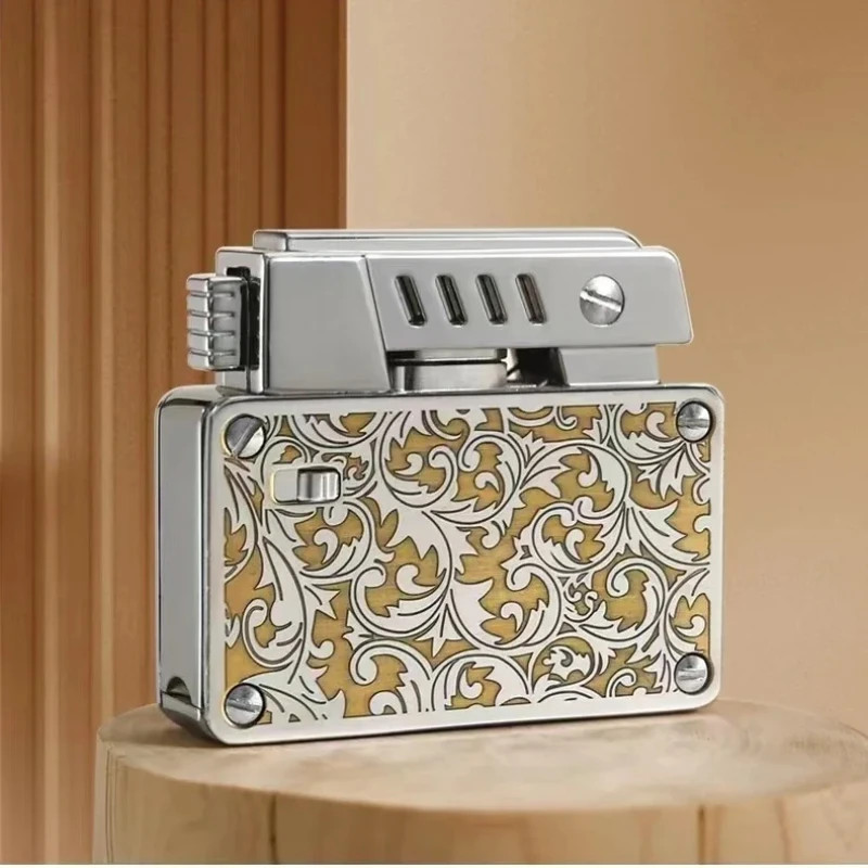 New Retro One-click Ejection Ignition Kerosene Lighter New Retro One-click Ejection Ignition Kerosene Lighter