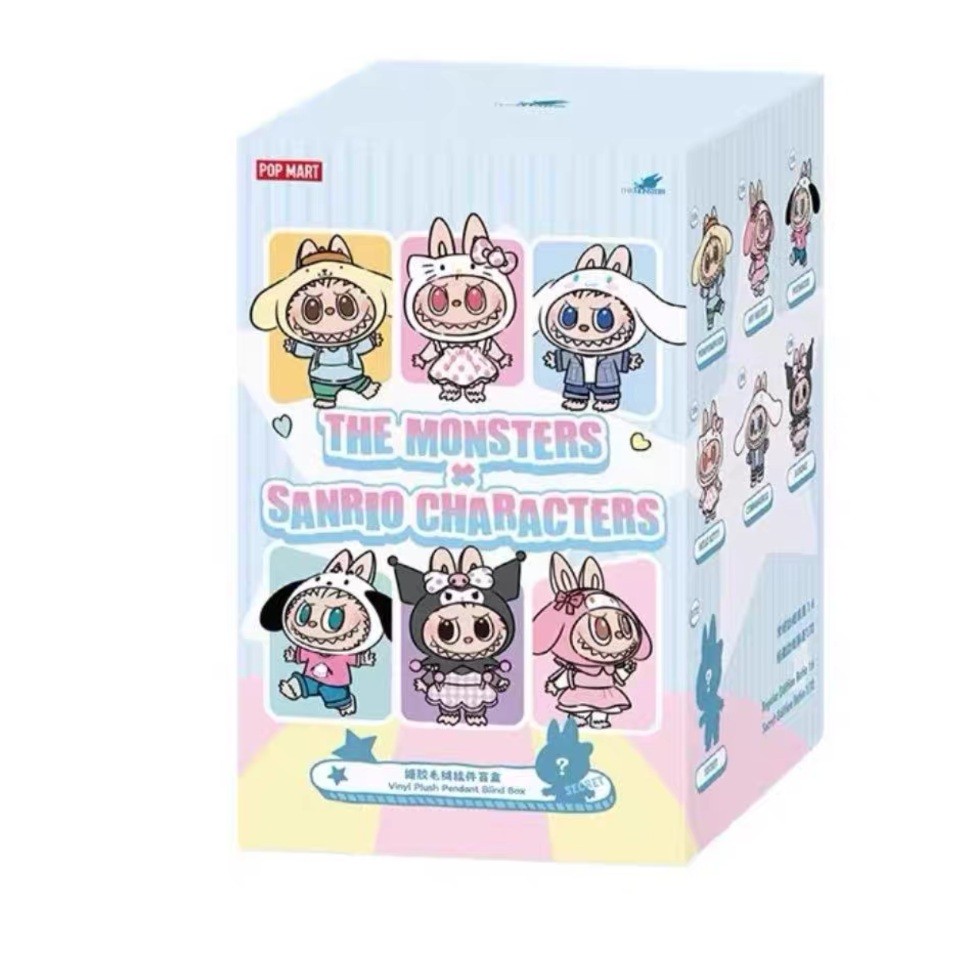 POP MART Labubu The Monsters Hello Kitty and Friends Series Blind Box AUTHENTIC POP MART Labubu The Monsters Hello Kitty and Friends Series Blind Box AUTHENTIC