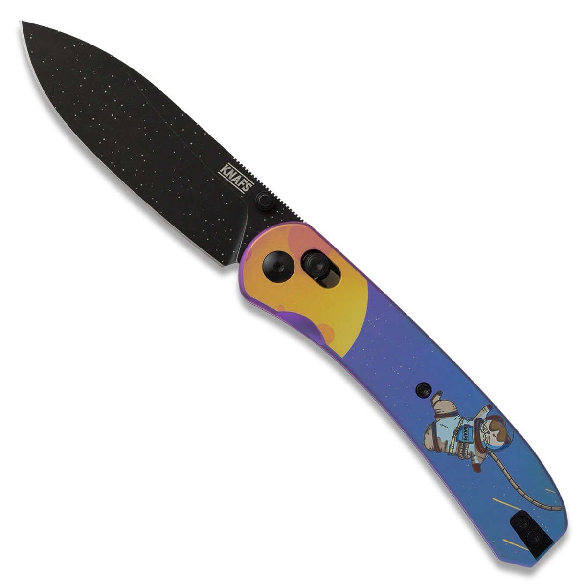 Knafs Gary Limited Edition Blade Show Lander 2 - Gary Titanium - Black S35VN