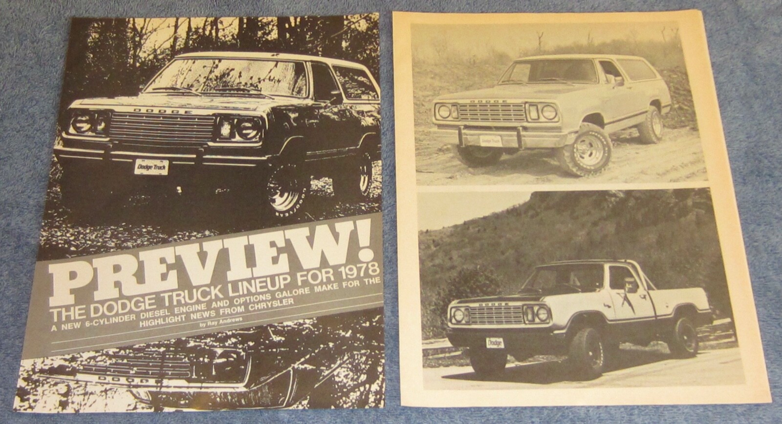 1978 Dodge Trucks Vintage Info Article 1978 Dodge Trucks Vintage Info Article