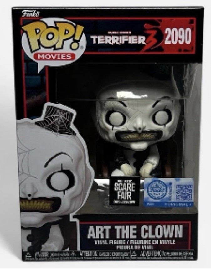 Terrifier 3 Hot Topic Scare Fair Funko Pop 2090 Terrifier 3 Hot Topic Scare Fair Funko Pop 2090