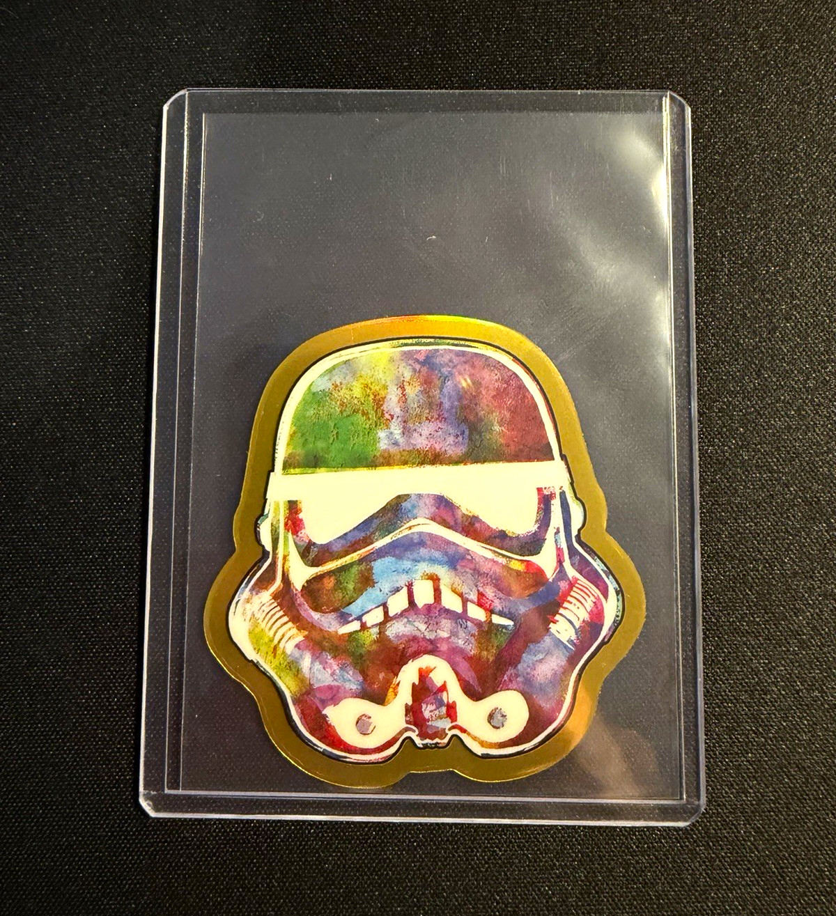 Topps 2026 Chrome Star Wars Stormtrooper Command Stormtrooper Sticker SC-4 50/50 Topps 2026 Chrome Star Wars Stormtrooper Command Stormtrooper Sticker SC-4 50/50