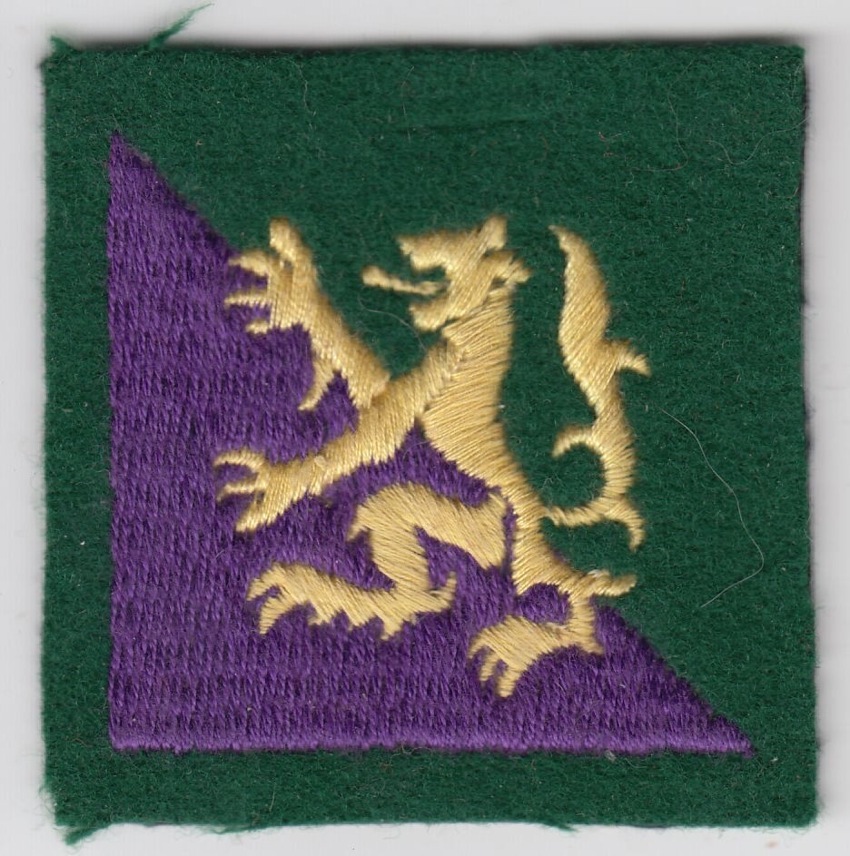 Vintage British North Highland District Command Scotland Patch Insignia Post WW2 Vintage British North Highland District Command Scotland Patch Insignia Post WW2