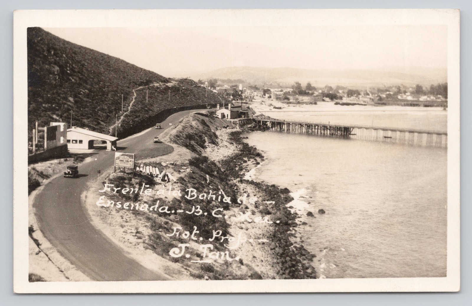 RPPC Ensenada The Jewel Of Baja California O449 RPPC Ensenada The Jewel Of Baja California O449