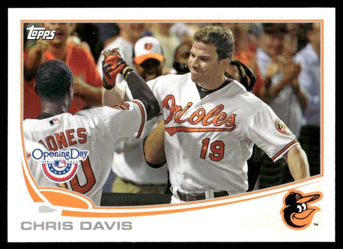 Chris Davis 2013 Topps Opening Day #58 Baltimore Orioles