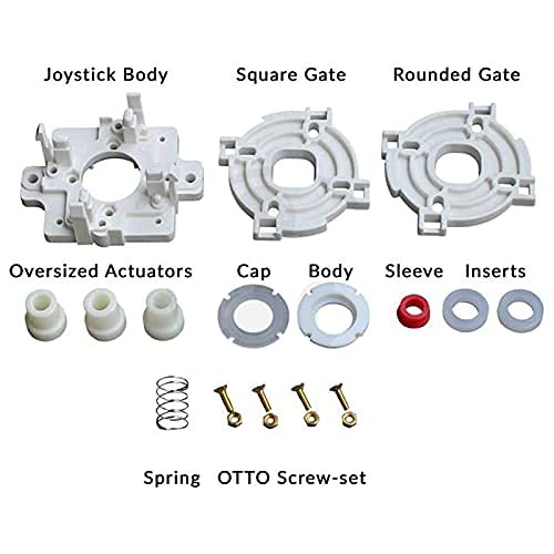 SZJLMKJ Arcade OTTO Joystick DIY Upgrade Kits Korean Style V2 Kit for Sanwa J... SZJLMKJ Arcade OTTO Joystick DIY Upgrade Kits Korean Style V2 Kit for Sanwa J...